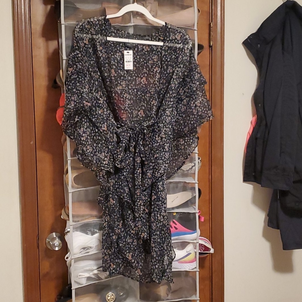 Foral cardigan